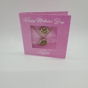 Alpha Kappa Alpha (AKA) Double Rose Necklace